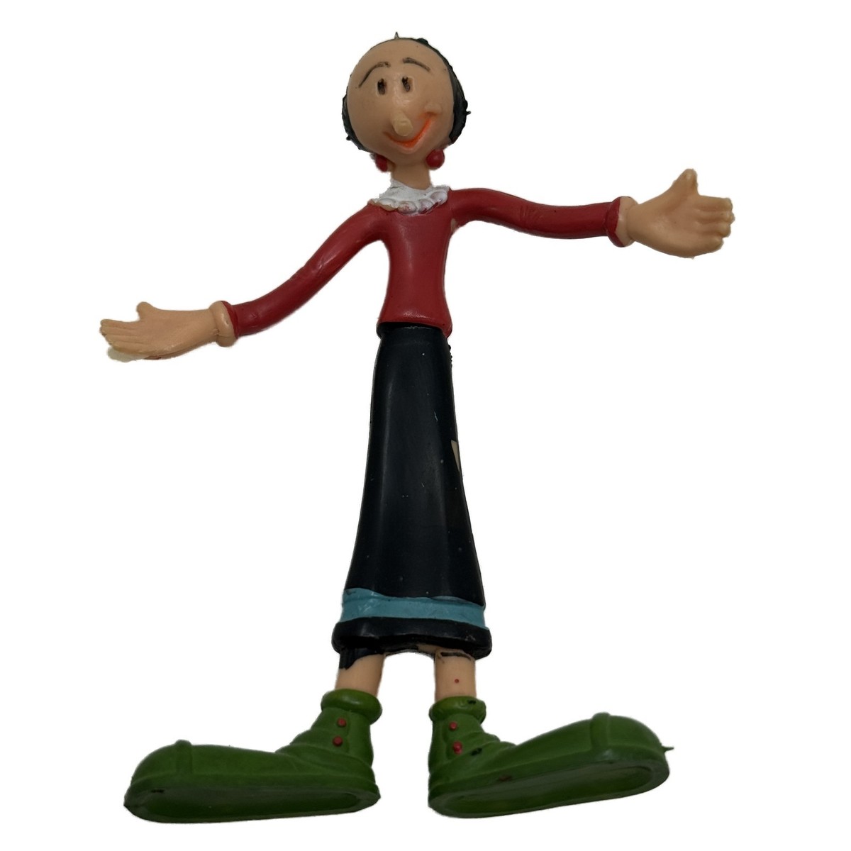 Vintage 1978 Bendable POPEYE THE SAILOR MAN & OLIVE OYL Bendy 6