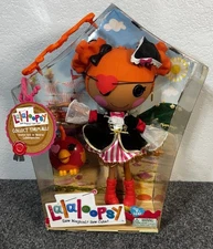 Lalaloopsy Peggy Seven Seas Full Size Doll 12" Pirate & Parrot Pet BOX DAMAGE