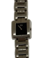 ESQ By Movado 100694 Swiss Quartz Watch Stainless Steel Water Resistant