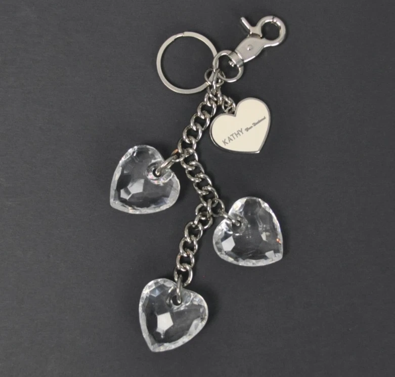 Llavero Kathy Van Zeeland Cartera en Forma de Corazón Dijes Más Foto 4 de 4