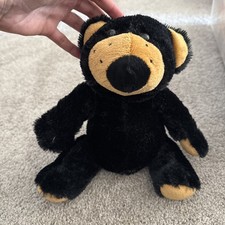 Dan Dee Collectors Choice Soft Black Teddy Bear Plush Stuffed Animal