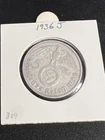 1936 Germany 5 Reichsmark — photo from another recent sale
