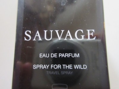 Dior Sauvage Eau de Parfum SPRAY FOR THE WILD 1 oz + Limited Edition Travel Case