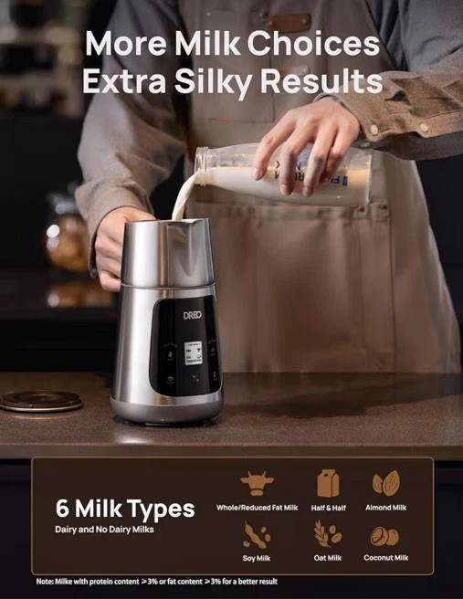 Dreo BaristaMaker Milk Frother - Thumbnail 5