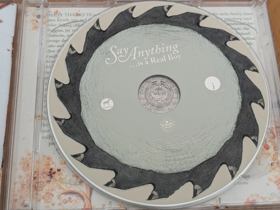 Say Anything - ...Is a Real Boy 2006 Doppel CD Punk J Records Belt Woe Red Cat - Bild 3 von 4