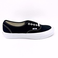 Vans Vault OG Authentic LX Canvas Black True White Womens Sneakers
