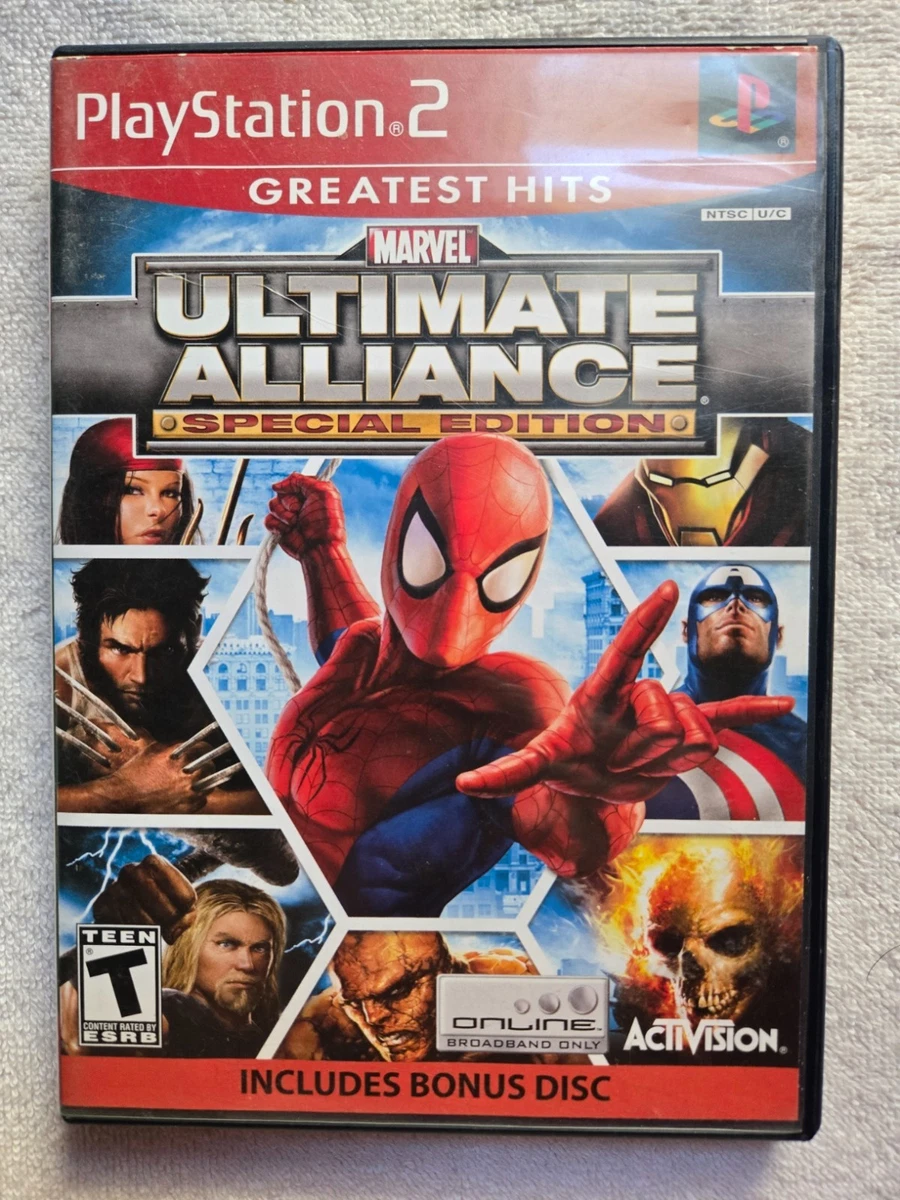 Jeux Vidéo Marvel Ultimate Alliance PlayStation 2 (PS2