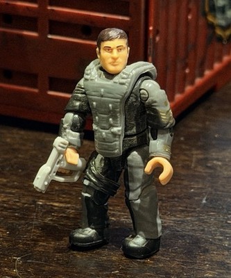 HALO MEGA CONSTRUX UNSC COMMANDER CAPTAIN LASKY MINI FIGURE FVK37 INFINITY