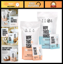 Travel Combo Pack: 30 Flushable Wipes  30 Hand Sanitizing Wipes, Individually W