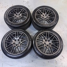 20 Velgen Vf9 Gunmetal Wheels Rims Michelin Tires Fits Ford Mustang S550 S650