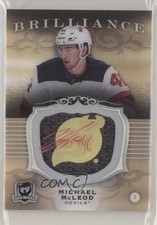 2018-19 Upper Deck The Cup Brilliance Michael McLeod #B-MM Auto aw2