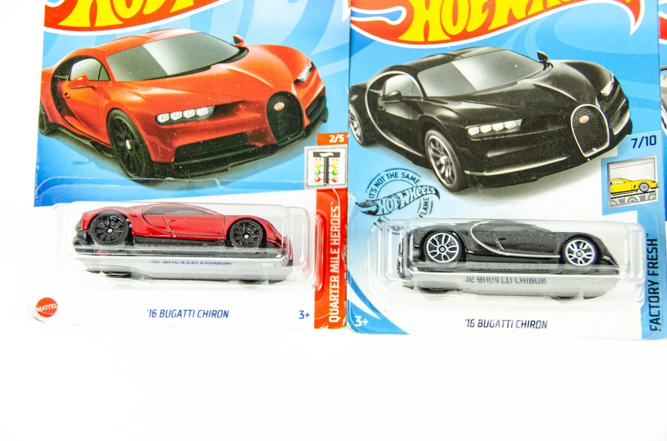 Hot Wheels Ultra Hots Exotic Lot of 7 Bugatti EB110 SS Chiron Bolide Triumph TR6 - Image 3 of 4