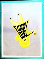 Funny Girl Program Souvenir Book 1969 Barbra Streisand, Omar Sharif!