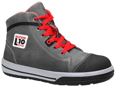 ELTEN VINTAGE Pirate Mid Sicherheitsschuhe ESD S3 Herren Leder Größe 47 Grau