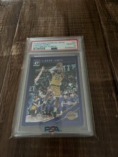 2018-19 Panini Donruss Optic - LeBron James #94 Purple Fast Break Prizm /95
