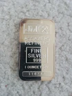 1 OZ JM ASSAYERS & REFINERS JOHNSON MATTHEY .999 SILVER BAR