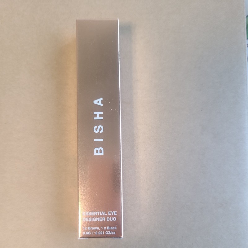 Bisha Essential Eye Designer Duo Set, Downtown Black & Uptown Brown, 1 Set
