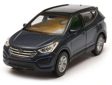 Welly Hyundai Santa Fe Navy Blue Metallic 1:34 1:39 Scales Car US DUTIES PAID