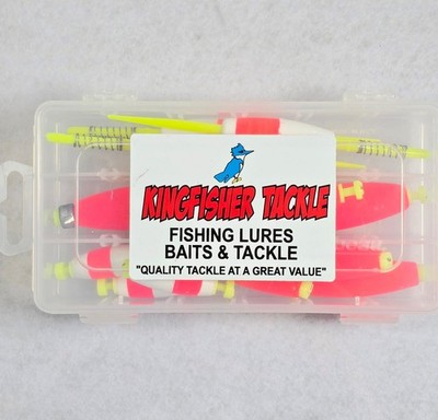 (13) Kingfisher Tackle Bobber Float Kit Cigar Style Stick Style 3'' & 2'' & 1.5''