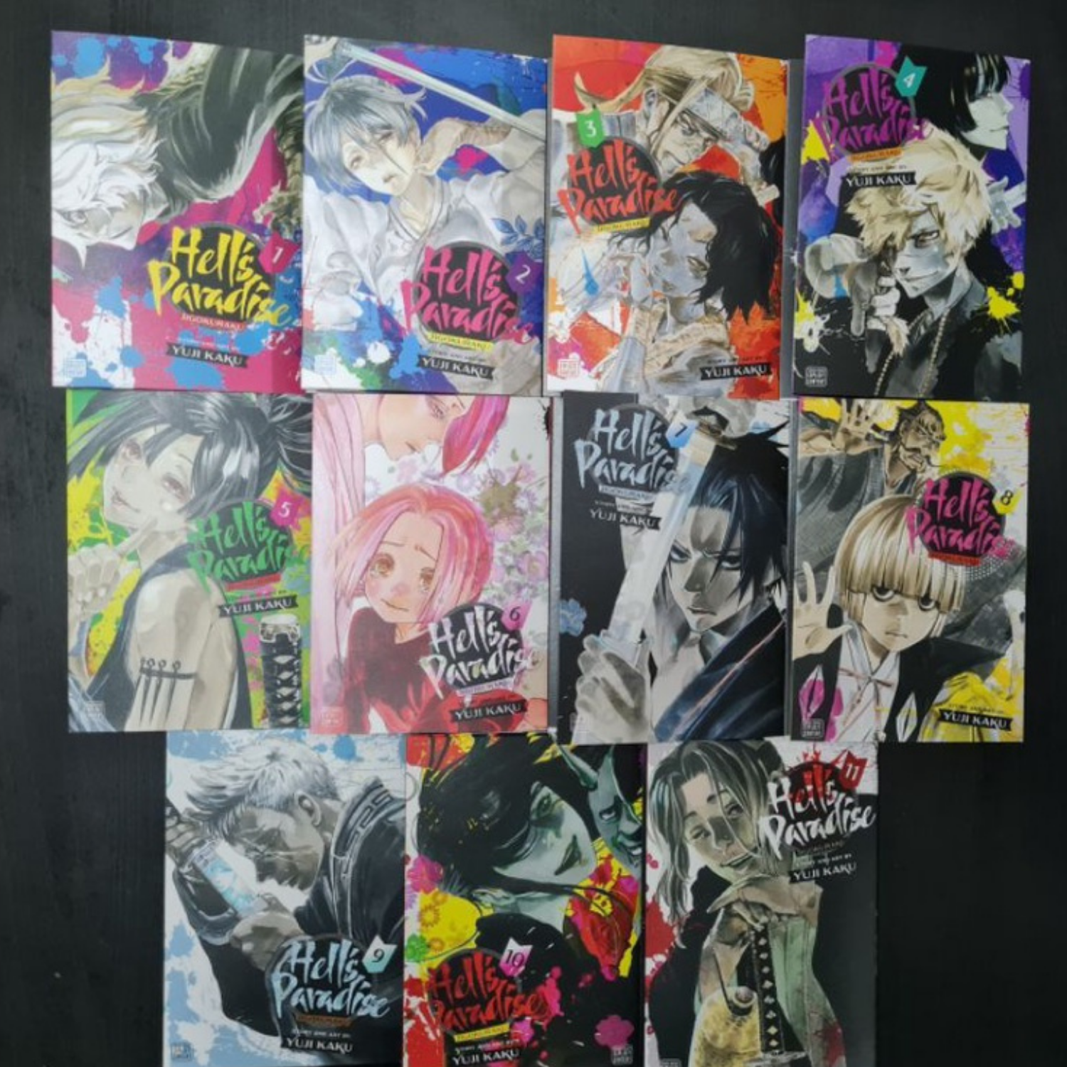 Hell's Paradise Jigokuraku Manga Anime Comic Volume 1-11 English Version