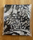 NIB On The Go Panel Scarf  Black/Ivory Pattern (B5) — photo 3