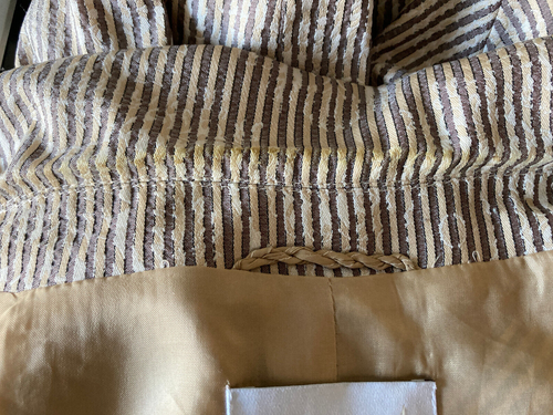delMod: leichter Blazer, Brauntöne, getragen, Gr. 48 - Bild 4 von 7