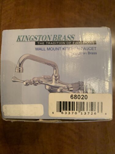 Kingston Brass KS313C Kitchen Faucet Adjustable Center Wall Mounted 2.2 GPM /NIB - Picture 7 of 8