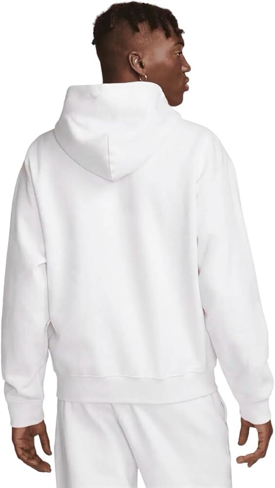 Size 2XLT- Nike Solo Swoosh Men's Full-Zip Hoodie, Birch