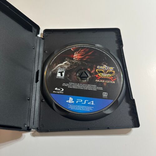 Street Fighter 5 V PS4 Arcade Edition (Preowned) *Box Mismatched, SEE NOTES*