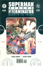 Superman Versus Terminator Death To Future #4 Skynet Metropolis Conner NMM 2000
