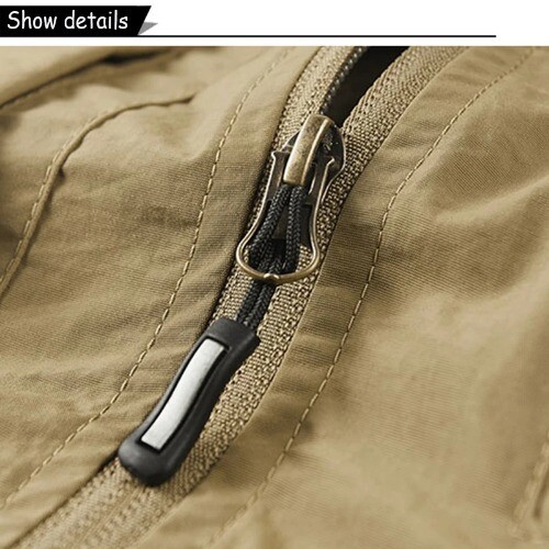 Men Sleeveless Fishing Tool Webbed Vest Many Pocket Outdoors Camping Loose Vest - Picture 19 of 29