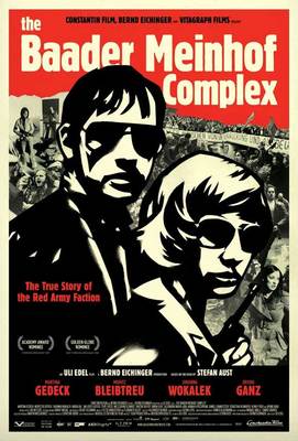 THE BAADER MEINHOF COMPLEX Movie POSTER 11x17 B Martina Gedeck Moritz Bleibtreu
