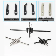 Adjustable Metal Circle Hole Cutter Saw Drill Bit Cutter Kit DIY Tools Accessory
