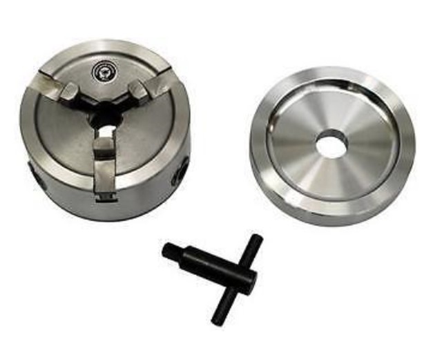 Brake Lathe Quick Chuck Adapter / Backing Plate / Key fits Ammco any 1