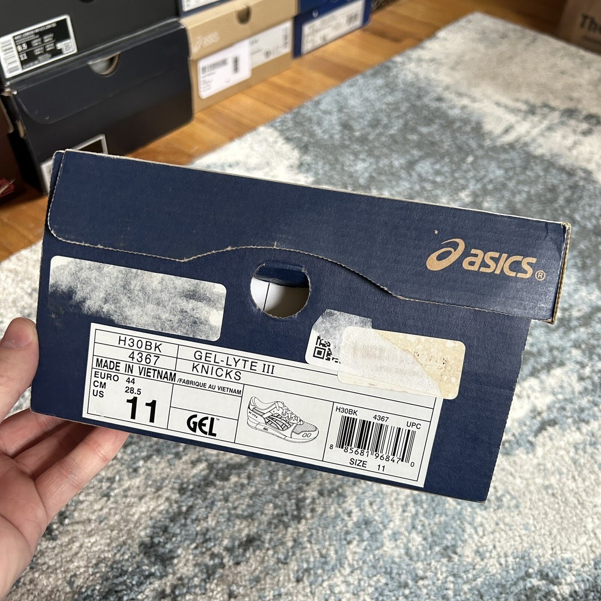 H30BK-4367 2013 RONNiE FiEG KiTH NYC GEL LYTE iii ECP NEW YORK