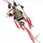 Chinese Feng Shui Hanging Bell Luck Wealth Wind Chime Dragon Tower Coin Amulet