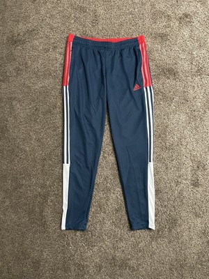 Adidas Women's Track Pants Red/White 