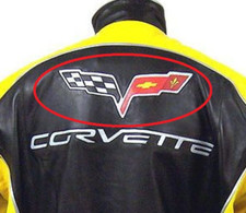 CORVETTE JACKET VETTE SUPER SPORTS RACING 2005-2013 C-6 iron-on Large PATCH