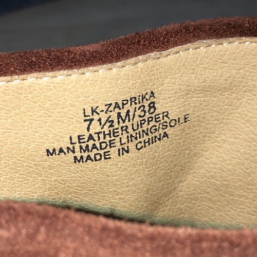 Lucky Brand Boots Womens 7.5 M Zaprika Pull On Pointed Bootie Brown Suede Heels - 第 15/19 張圖片