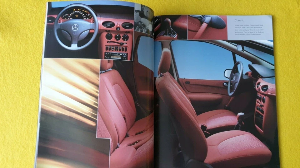 Mercedes-Benz A-Class Avantgarde Elegance car brochure catalogue May 1998 MINT B - Image 4 of 4