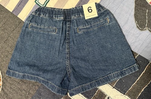 NWT Gap Girl’s SZ 6 High Rise Pleated Shorts - Picture 2 of 3
