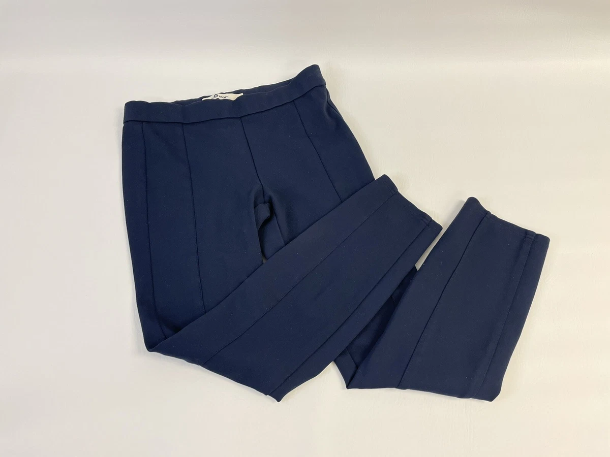 TORY BURCH SPORT Navy Blue Stretch Skinny Leg Pants Women S P