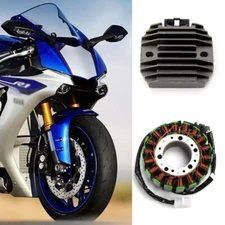 Electric Stator Coil + Voltage Regulator Rectifier For Yamaha R6 YZFR6 1999-2002