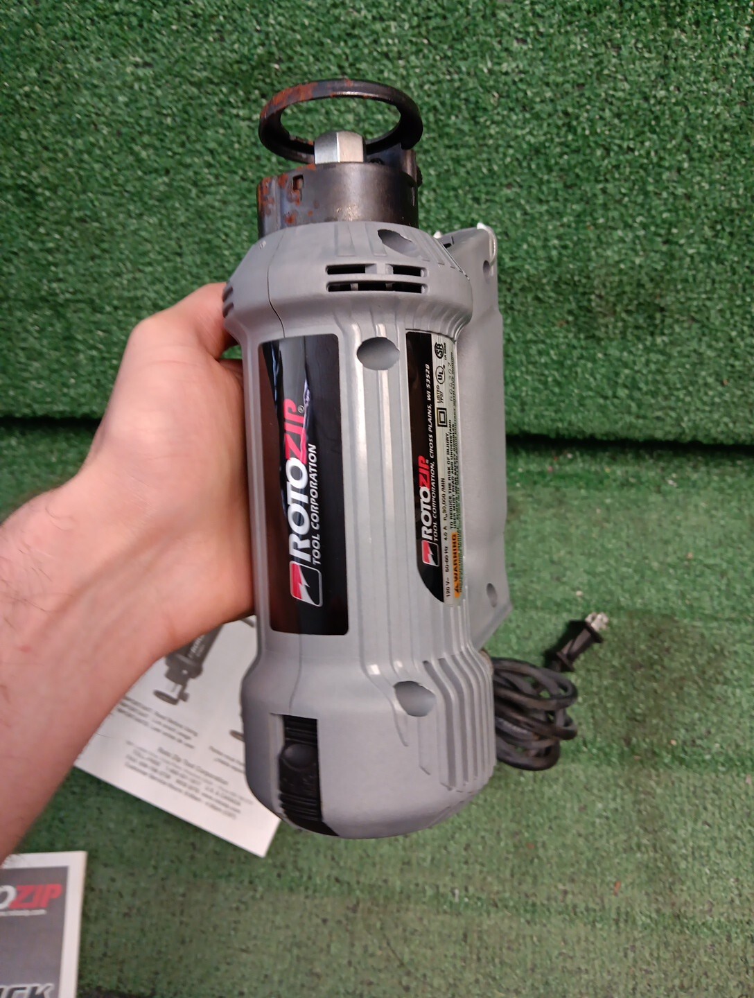 RotoZip SCS01LE Spiral Saw W/ Accessories Pre Owned Good Condition