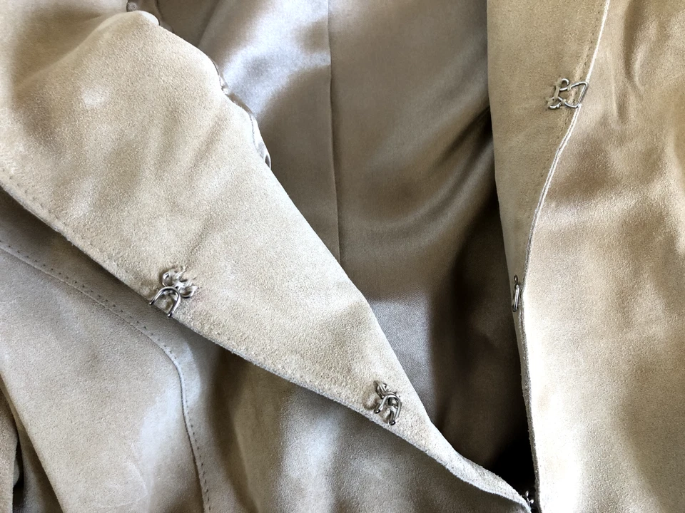 Chaqueta Abrigo Mujer CASUAL CORNER Cuero Genuino Suave TALLA XL Foto 4 de 4