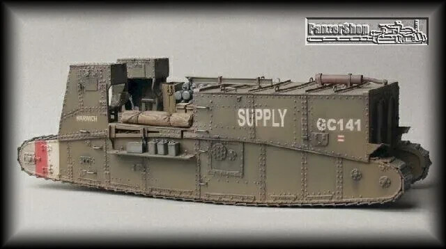 ミリタリー U.S. 1-1/2 Ton Personnel Carrier Gun Carrier Mk.I SUPPLY 1/35 PanzerShop PS35C112 WWI British