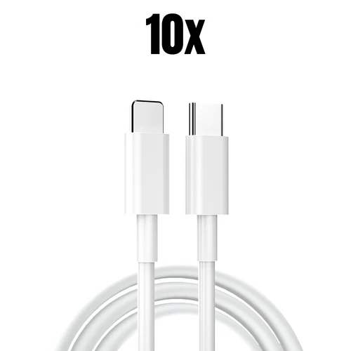 Wholesale Bulk For iPhone 14 13 12 11 XR 8 iPad Charger Fast Cable USB C PD Cord - Picture 6 of 11