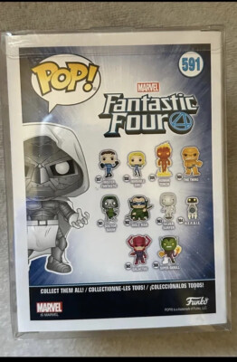 Funko POP Doctor Doom #591 Marvel Fantastic Four Spring 2020 Con