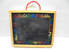Wood Dry Erase Board Chalkboard Toy Preschool
