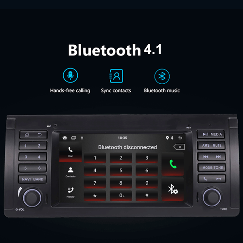 Car Stereo Radio for BMW 5 Series E39 E53 X5 M5 DAB+ RDS GPS Nav WIFI Android UK - Picture 11 of 14